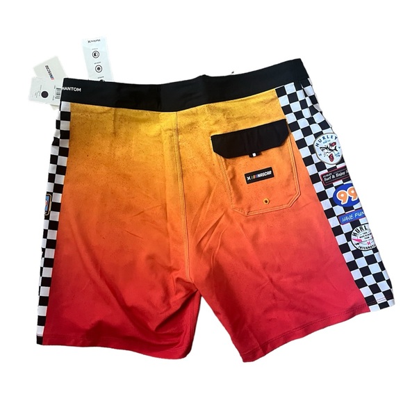Hurley X NASCAR Phantom Eco Racetrack Board short - Picture 2 of 6